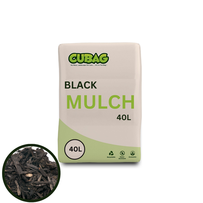 Black Mulch 40 Litre Bag