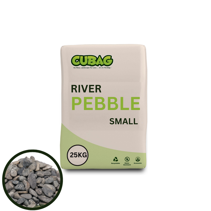 River Pebbles Small 25kg Bag