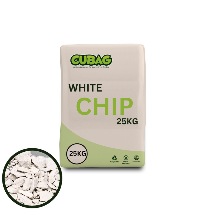 White Chip 25kg Bag