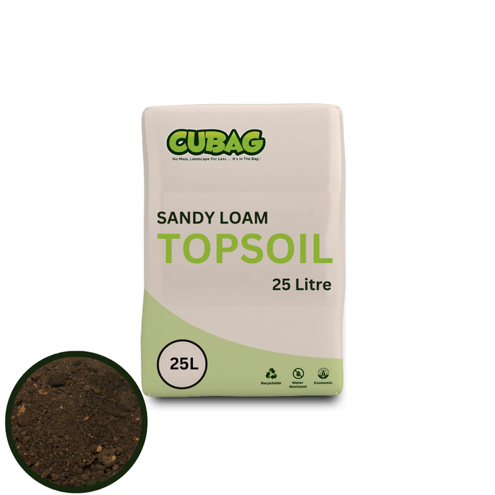 Topsoil Sandy Loam 25 Litre Bag